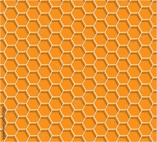 seamless honey combs pattern