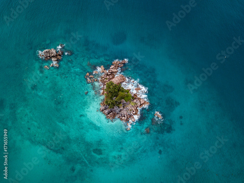 Island above - Seychelles