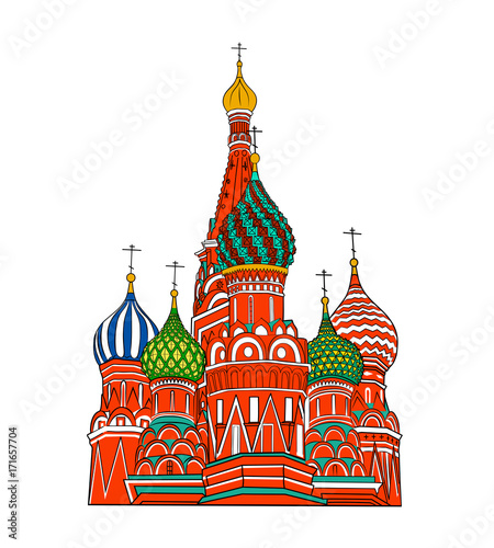 St. Basil's Cathedral. Moscow. Russia