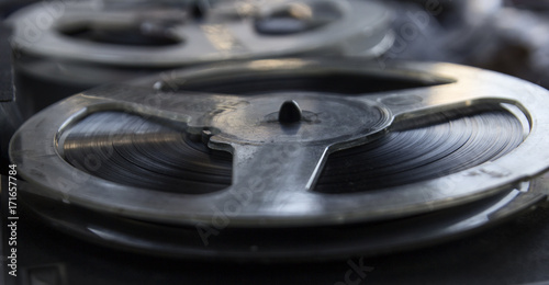 Vintage tape recorder photo