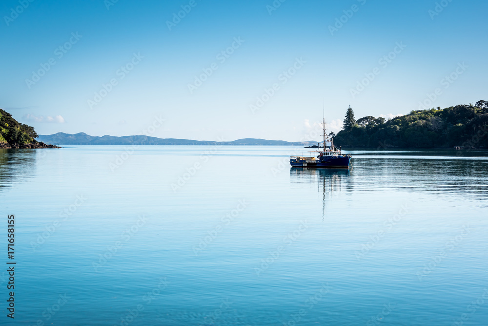 Harbour of Mangonui, New Zealand
