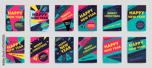 Merry christmas New Year design