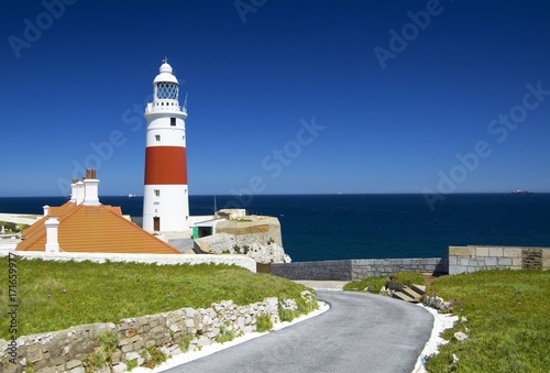Trinity House Lighthouse in Gibraltar (Point Europa) photo