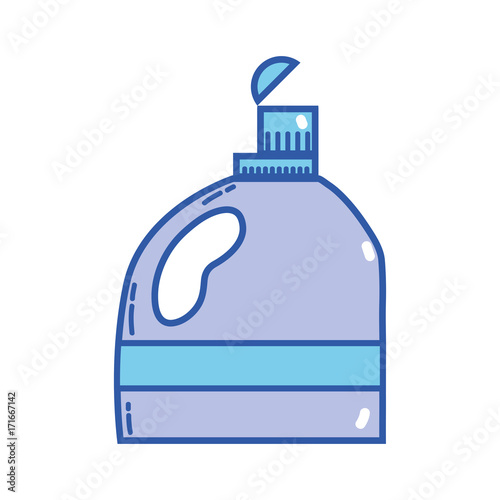 nice softener in bottle style design vector illustration