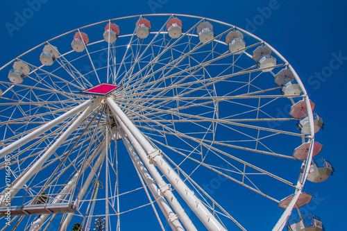 Ferris Wheel at the Pomona Fair Grounds, Los Angeles County Fair, LA Californina photo