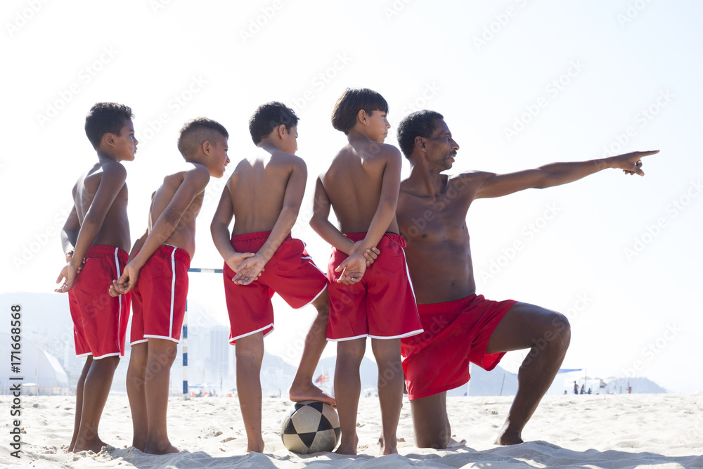 Beach Soccer School. Rio de Janeiro. Brazil. Beach Soccer School. Rio de Janeiro. Brazil.