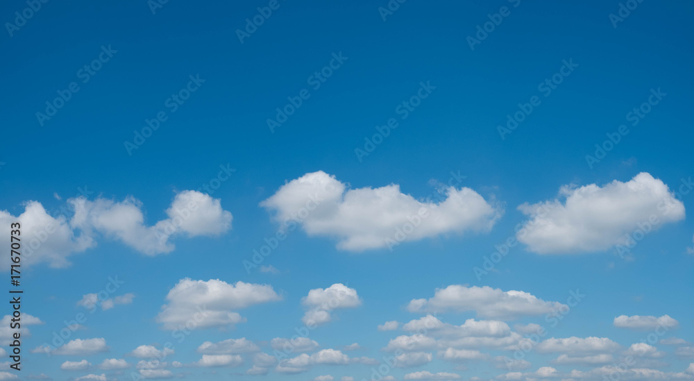 Obraz premium clouds on blue sky , cloudy sky, 