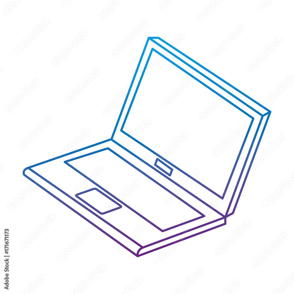 laptop computer isolated icon laptop computer isolated icon