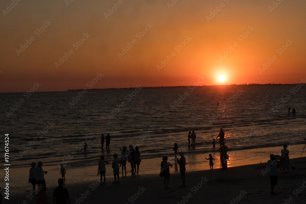 Sunset Fort Myers Beach Florida