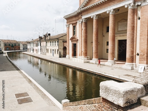 View of Comacchio, Italy