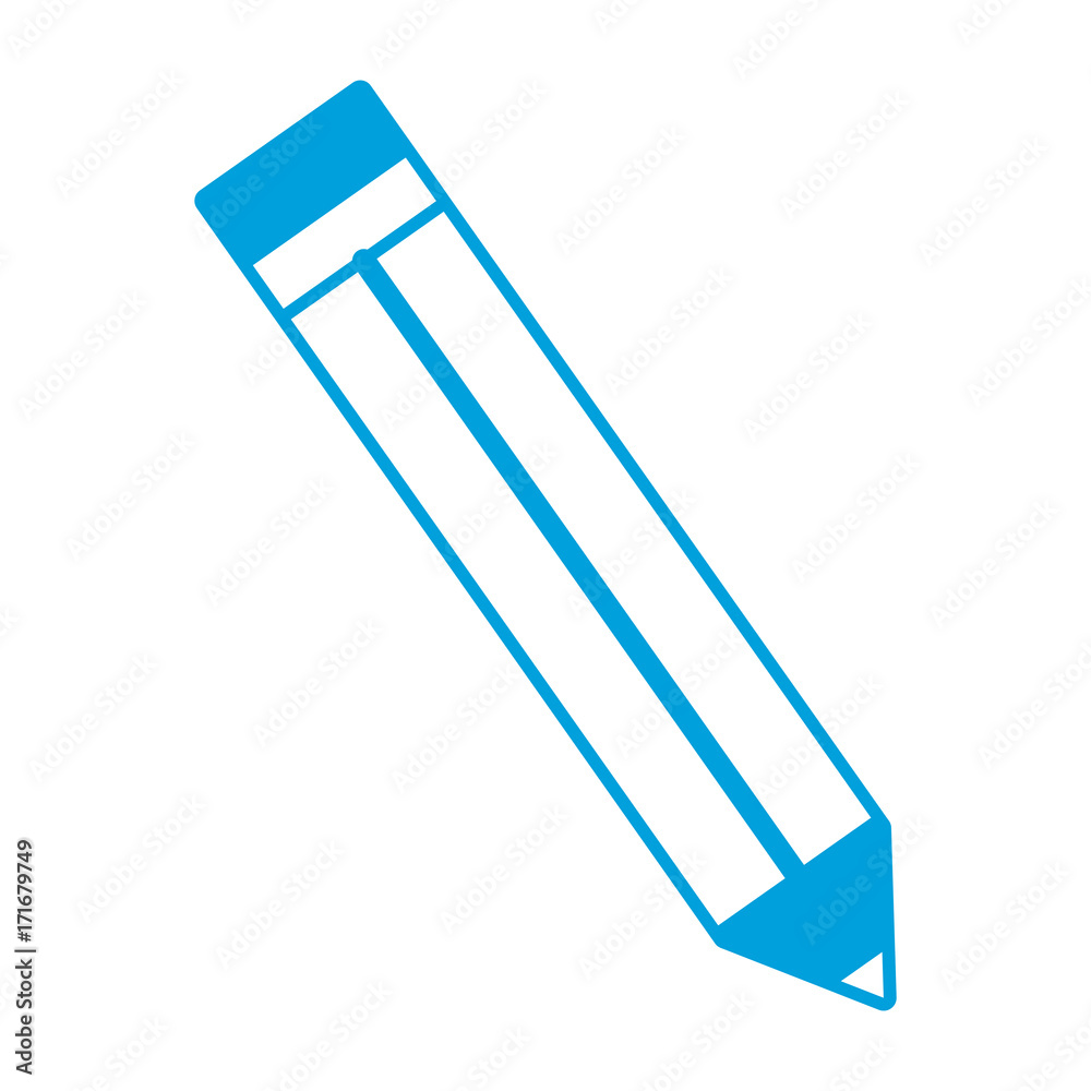 pencil icon over white background vector illustration pencil icon over white background vector illustration