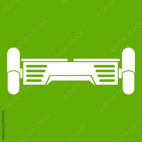 Smart scooter icon green