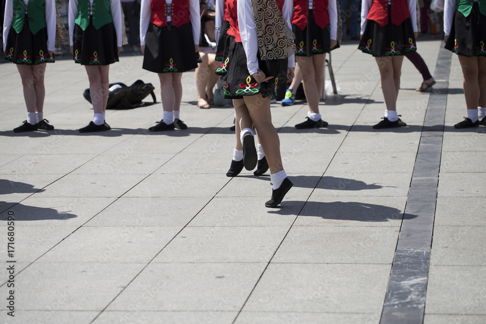 Irish dancers