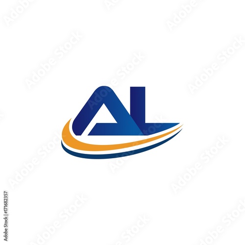 design logo initial al