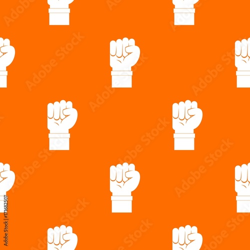 Fist pattern seamless