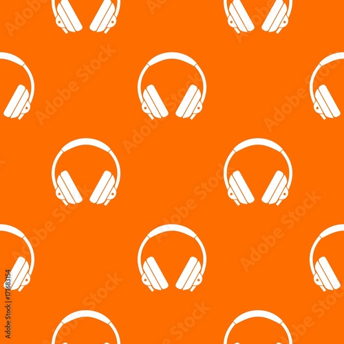 Headphone pattern seamless