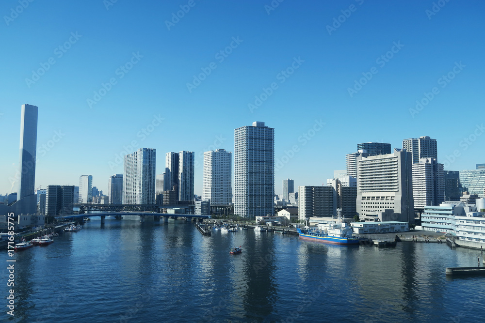 Tokyo bay area building