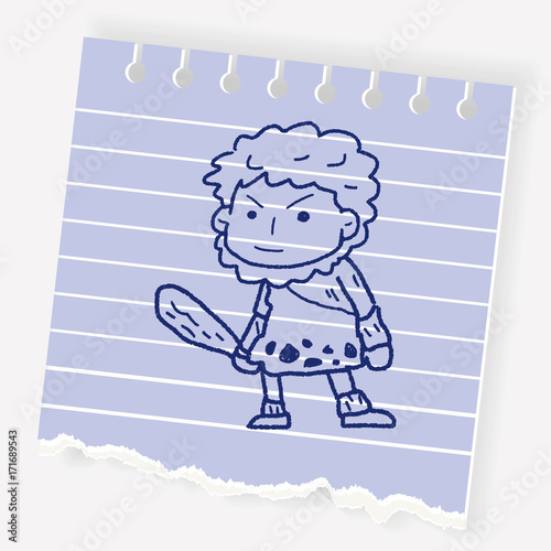 caveman doodle