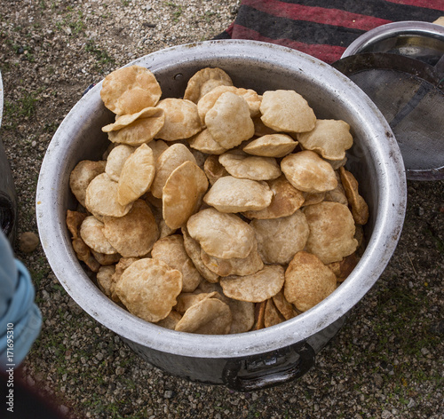 Chapati Or Tanturi Roti photo