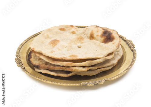 Chapati Or Tanturi Roti photo