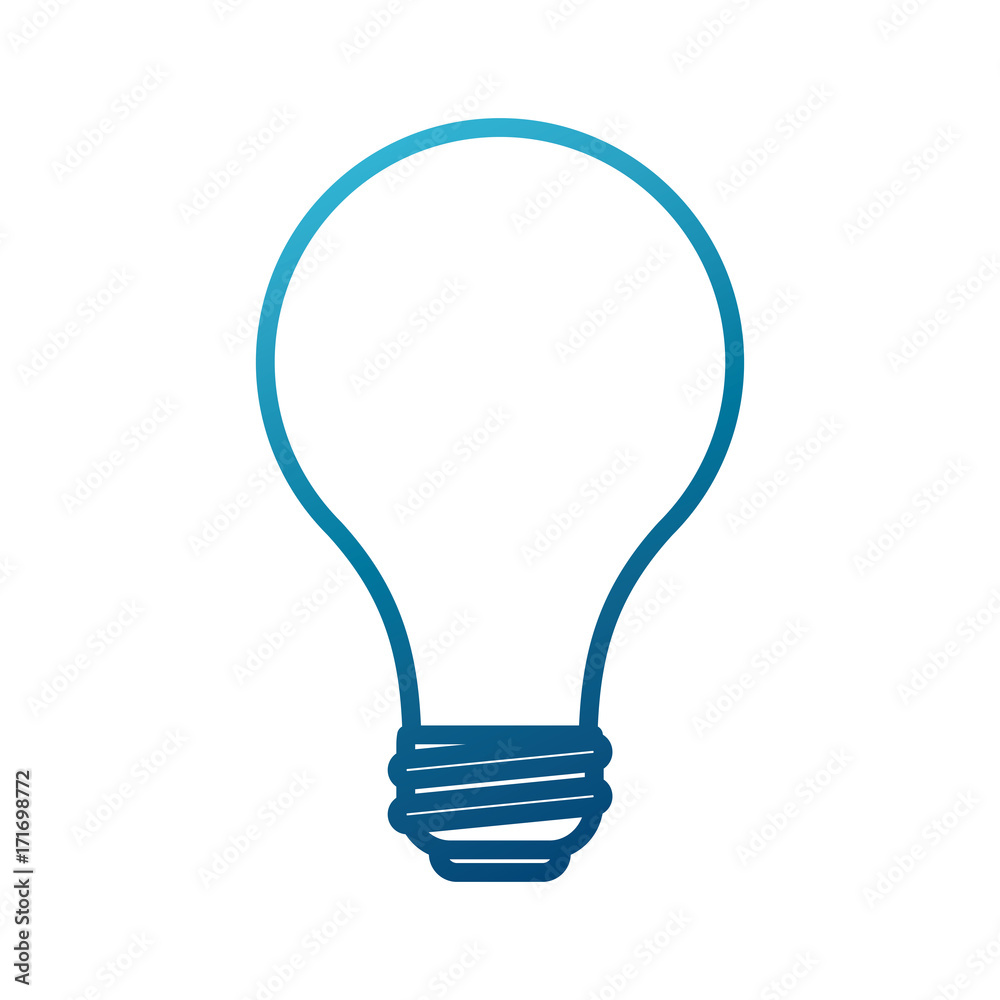 Bulb light energy icon vector illustration graphic design