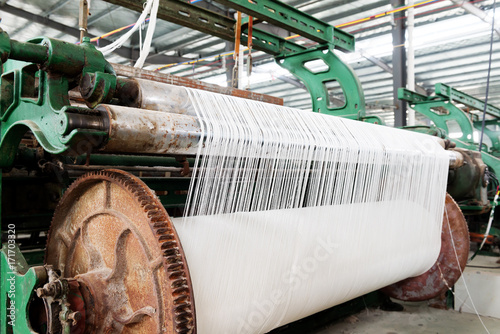 Plakat Work in the loom