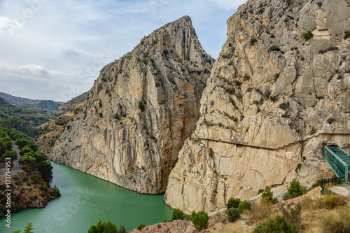 El Caminito del Rey footpath, final part
