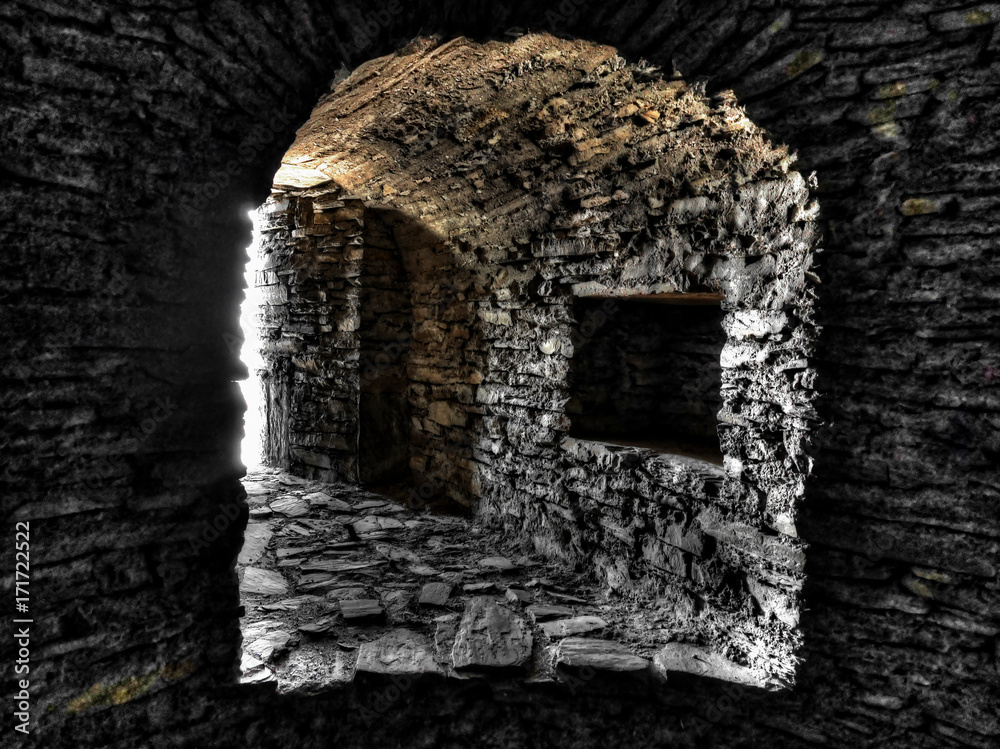 Obraz premium Sortie du donjon