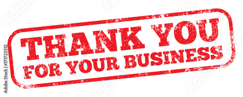 Thank You For Your Business