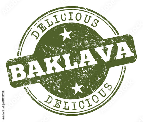 Baklava Stamp