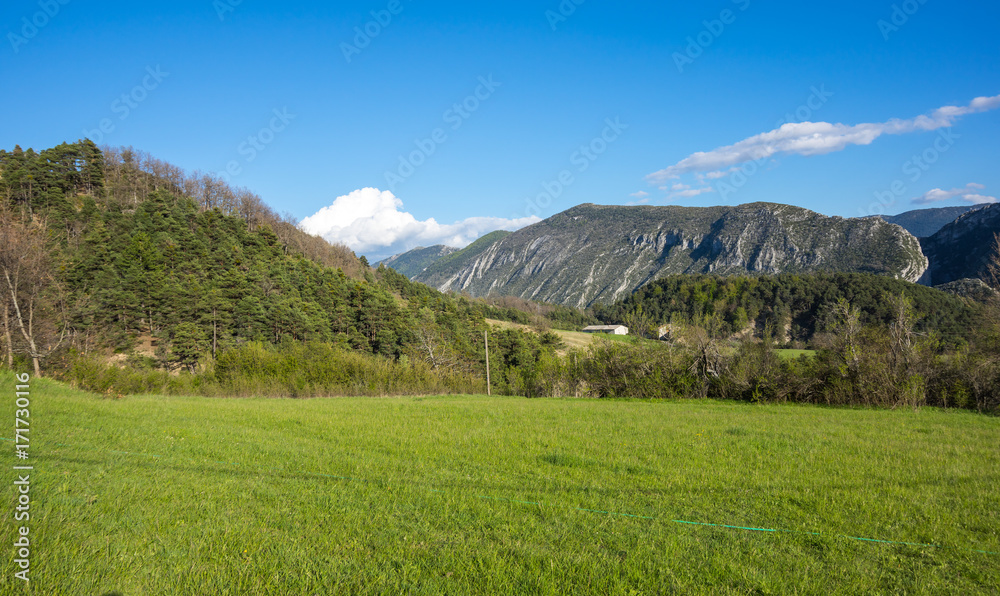 Regional nature park of the Azure PreAlps