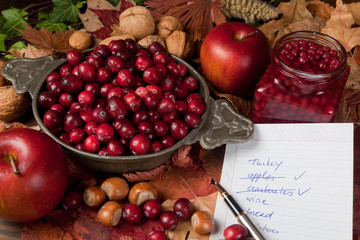 Shopping for thanksgiving