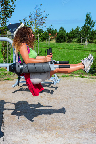 fitness en plein air photo