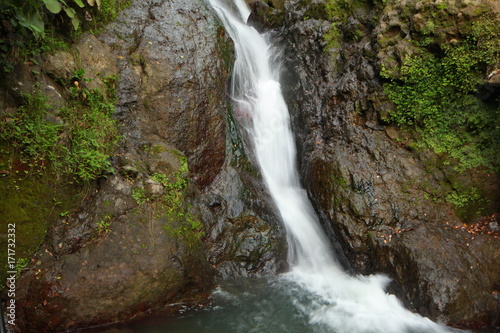 waterfall in the mountains of Georgia