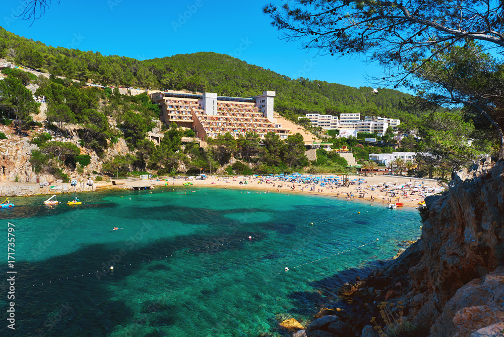 Puerto de San Miguel beach. Ibiza, Spain