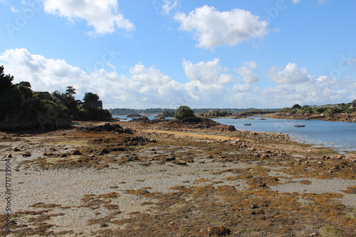 Côte de granit rose île de Bréhat Bretagne