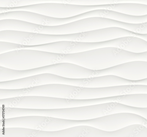 white abstract waves