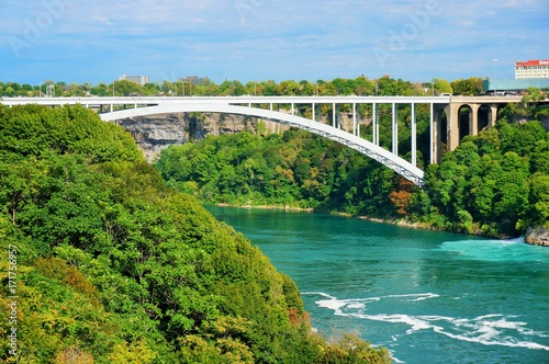 Niagara falls＆Rainbow bridge © Twill