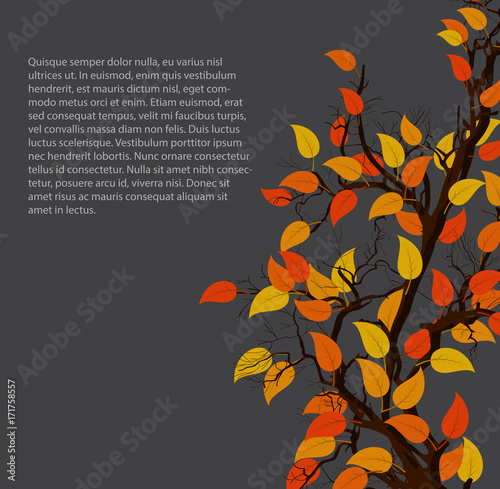 Spring Leaves Holiday Background