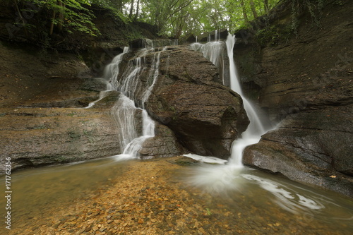 Der Junginger Wasserfall in Baden Würtemberg photo