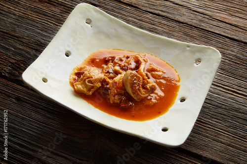 Callos Madrilena Tripe Madrid style tapas photo