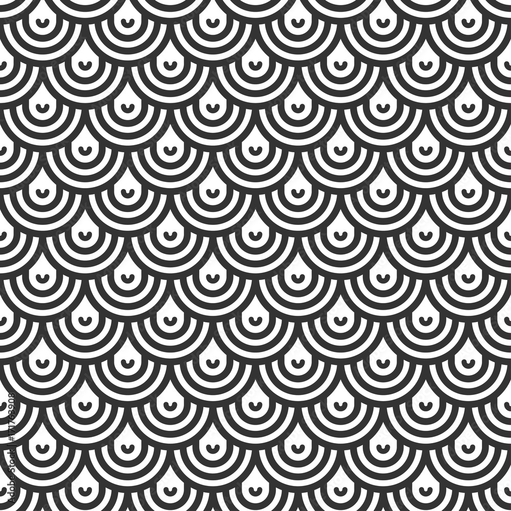 Fototapeta premium Geometric seamless pattern.