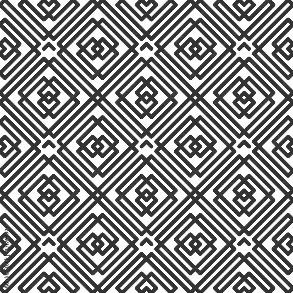 Geometric seamless pattern. Geometric seamless pattern.