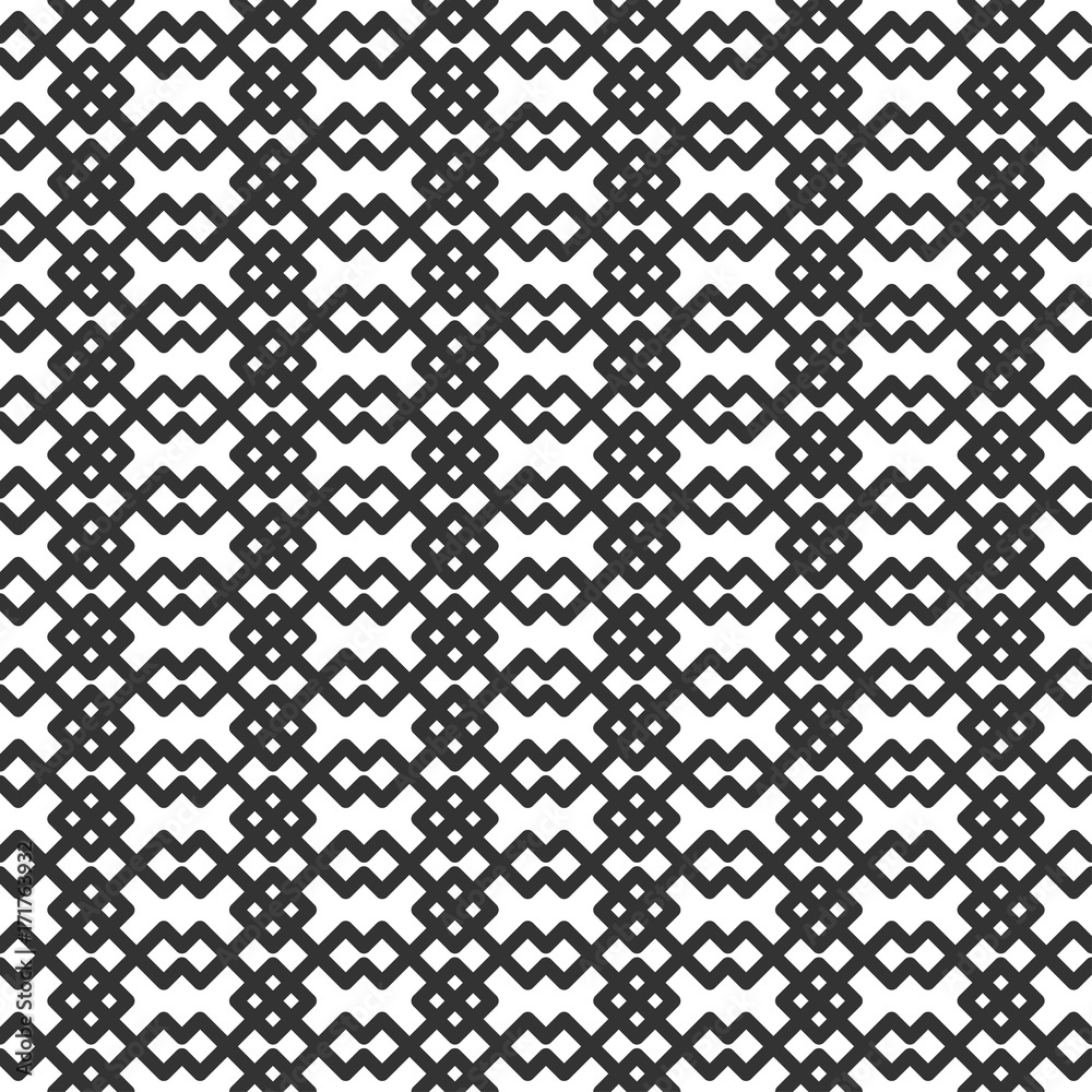 Fototapeta premium Geometric seamless pattern.