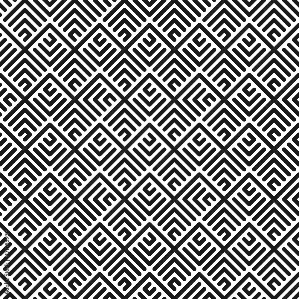 Geometric seamless pattern. Geometric seamless pattern.