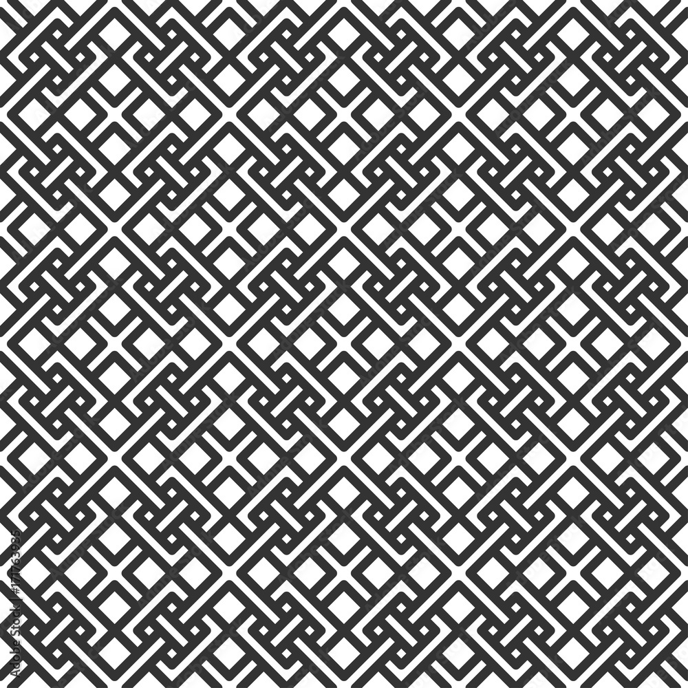 Geometric seamless pattern. Geometric seamless pattern.