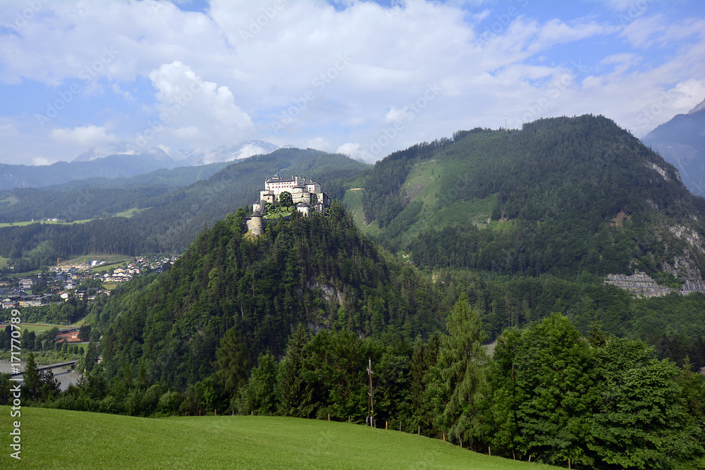 Austria, Salzburg county, Hohenwerfen