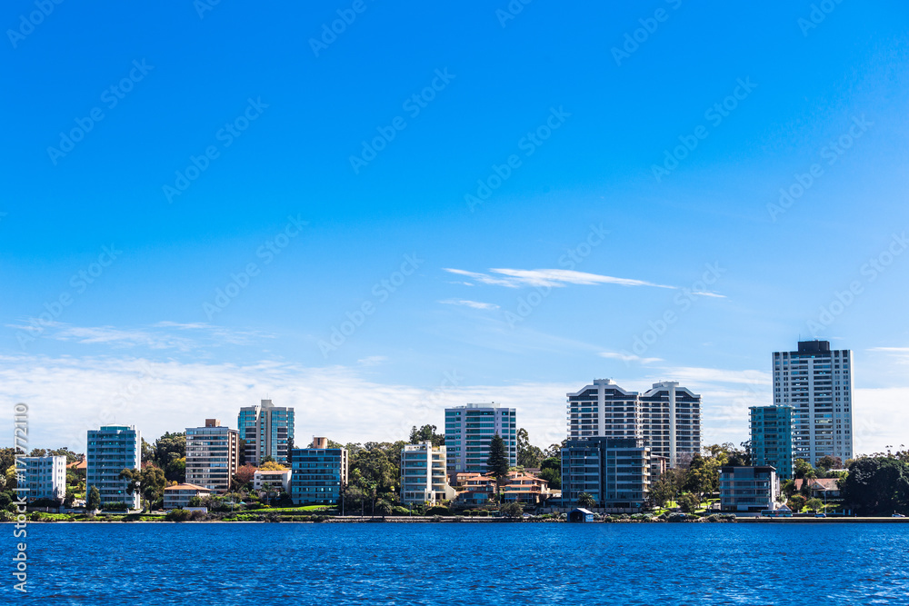 Obraz premium オーストラリア パース スワン川