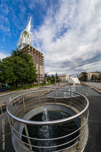 Batumi city view in Georgia photo