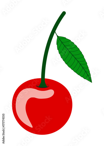 Shiny Cherry Vector